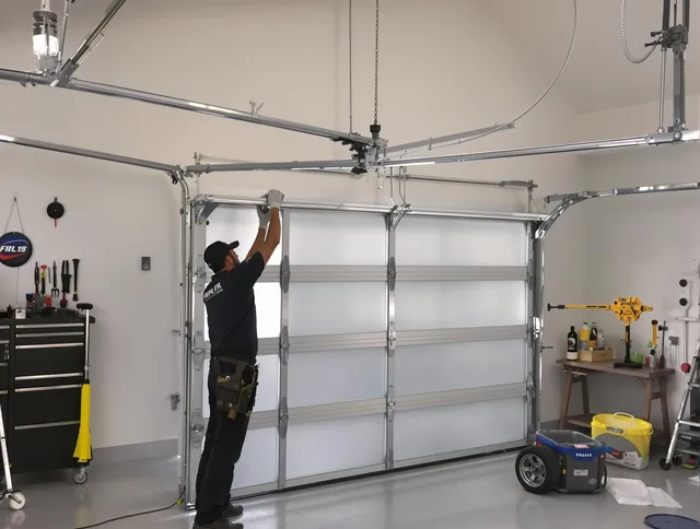 Gahanna Garage Door Repair certified team performing precision garage door installation in Gahanna