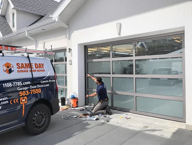 Same-day garage door repair service by Gahanna Garage Door Repair in Gahanna